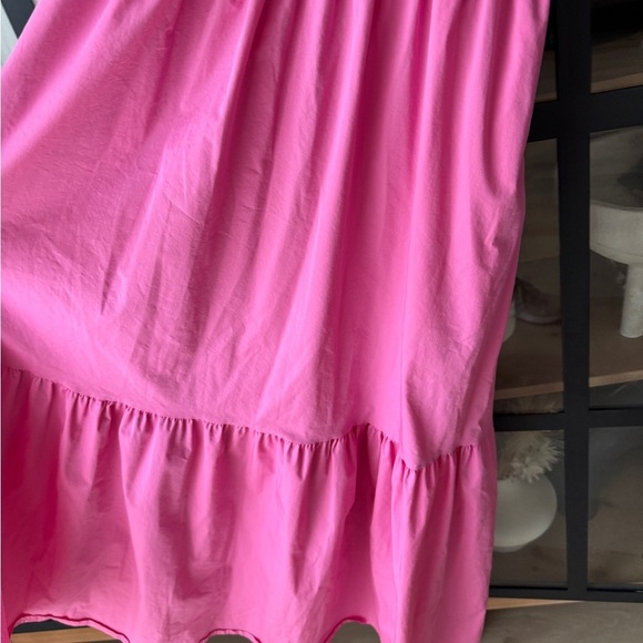 Strut & Bolt smocked maxi dress tiered ruffles flutter embroidered stitching nap - Picture 4 of 9